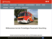 Tablet Screenshot of ff-heuchling.de